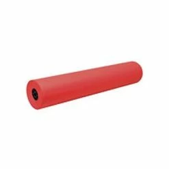 Outlet 🎁 Pacon Pacon® Art Display Paper Rolls Decorol® Flame Retardant Art Rolls, 36" X 1000', Festive Red (PE1578005) 🌟