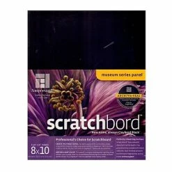 Discount 💯 Art Paper & Rolls Ampersand Scratchbord 8 In. X 10 In. Each (CBB08) 🥰