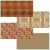 Promo 👍 Art Paper & Rolls Fadeless Bulletin Board Art Paper, 48" X 12', Rustic Assortment, 4 Rolls (PAC0057536) 🧨