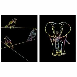 Best Sale 👍 Art Paper & Rolls Pacon Now You See It! Color Splash Art Paper, 8.5" X 11", Black, 30 Sheets, (PACAC4627) 🧨