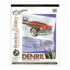 Promo ❤️ Borden & Riley Craft Papers Borden And Riley Denril Vellum Pads 11 In. X 14 In. Pad Of 25 (DENP111425) 😉