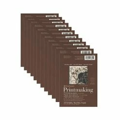Deals 💯 Art Paper & Rolls Strathmore 400 Series Heavyweight Printmaking Paper 5 In. X 7 In. Pad Of 20 Sheets [Pack Of 12](PK12-433-5) 😉