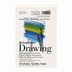 Best Sale 🔔 Art Paper & Rolls Strathmore Student Art Drawing Paper Pad 8.5 In. X 5.5 In. [Pack Of 9] 🥰