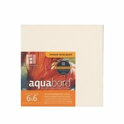 Best deal 😀 Art Paper & Rolls Ampersand Aquabord 6 In. X 6 In. Pack Of 4 [Pack Of 3] (3PK-CBT066) 🔔