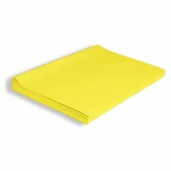 Brand new 🌟 Art Paper & Rolls KolorFast® Tissue Paper, 20" X 30", Yellow, 480 Sheets (PAC58370) 🌟