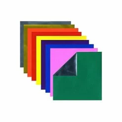 Best Pirce 🧨 Art Paper & Rolls Yasutomo Fold'Ems Origami Paper Two-Sided, Foil/Solid 5 7/8 In. Pack Of 18 [Pack Of 4] ⌛