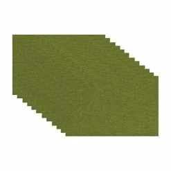 Budget ⭐ Pacon Art Paper & Rolls Lia Griffith™ Extra Fine Crepe Paper, Cypress, 10.7 Sq. Ft. Per Pack, 12 Packs (PACPLG11014-12) 🌟