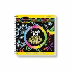 Discount 🤩 Melissa & Doug Melissa & Doug Art Melissa & Doug Scratch Art Doodle Pad, 5.5" X 5.5", 16 Sheets (LCI5947Q) ⌛