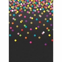Wholesale 🎉 Art Paper & Rolls Teacher Created Resources Better Than Paper Bulletin Board Paper Roll, Colorful Confetti On Black, 4-Pack (TCR32354) ✔️