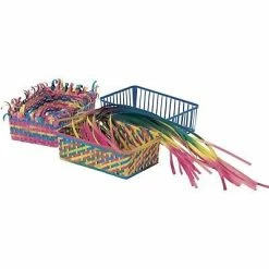 Top 10 🤩 Roylco® Craft Papers Roylco Classroom Weaving Baskets Craft Kit, 6.5" X 4.5" X 2.25", Bright Assorted Colors, 150 Strips (R-16003) 🎉