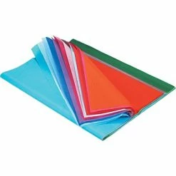 Budget 🤩 Spectra® Deluxe Bleeding Art Tissue™, 20x30", Assorted Colors, 100 Sheets 🛒
