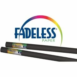 Cheap 💯 Art Paper & Rolls Pacon® Fadeless® 48" X 12' Ultra Fade-Resistant Bulletin Board Paper, Black 😍