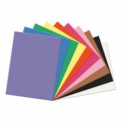 Cheap 🤩 Art Paper & Rolls Pacon® SunWorks® Construction Paper, 18"x24", Assorted Colors, 100 Sheets (PAC6518) ⭐