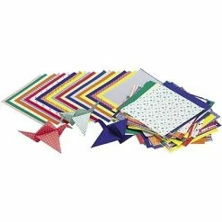 Buy 🧨 Roylco® Craft Papers Roylco Economy Origami Paper, 6" X 6", Assorted Designs, 72 Sheets (R-15204Q) 🌟