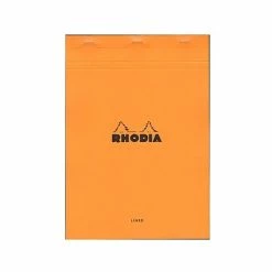 Budget 🔔 Craft Papers Rhodia Classic French Paper Pads Ruled With Margin 8 1/4 In. X 11 3/4 In. Orange [Pack Of 3] (3PK-18600) 😉