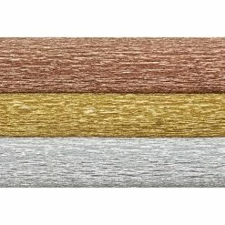 Discount 🎉 Pacon Art Paper & Rolls Lia Griffith™ Extra Fine Crepe Paper, Metallic Assortment, 10.7 Sq. Ft. Per Sheet, 3 Sheets (PACPLG11004) 🔔