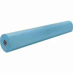New ⭐ Spectra® ArtKraft® Duo-Finish® Paper Rolls ArtKraft Duo-Finish Paper Roll, 36" X 1,000', Sky Blue (P0067151) 🌟