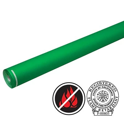 Discount 🤩 Pacon Art Paper & Rolls Flameless Flame Retardant Paper, 48" X 100', Tropical Green (PAC0052211) 🥰 - Image 2