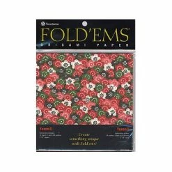 Top 10 🥰 Craft Papers Yasutomo Fold'Ems Origami Paper Yuzen Ii: 8 Patterns 5 7/8 In. Pack Of 24 [Pack Of 3] ⭐