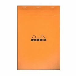 Discount ⭐ Craft Papers Rhodia Classic French Paper Pads Graph 8 1/4 In. X 12 1/2 In. Orange [Pack Of 3] (3PK-19200) ❤️