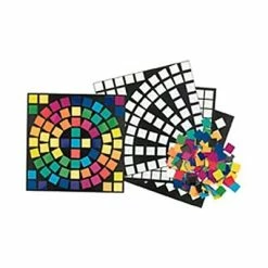 Best Pirce 👏 Roylco® Craft Papers Roylco Spectrum Mosaics Squares, Bright Assorted Colors, 4000 Pieces (R-15639Q) 🎉