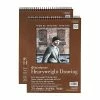 Flash Sale ⭐ Art Paper & Rolls Strathmore 400 Series Heavyweight Drawing Paper, 9 In. X 12 In. Pad Of 24 Sheets, 2/Pack (PK2-400-209-1) 🔥