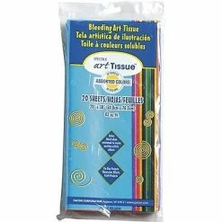 Buy 🛒 Spectra® Deluxe Bleeding Art Tissue™; 20x30", Assorted Colors, 20 Sheets 💯