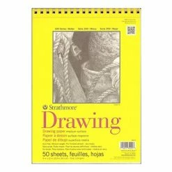 Cheap 💯 Art Paper & Rolls Strathmore 300 Series Drawing Paper Pads 9" X 12", Pack Of 3 (3PK-340-9-1) ⌛