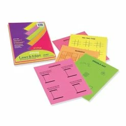 Best deal 😀 Craft Papers Pacon® Bond Paper; 8.5"x11" Hyper® Assortment, 100 Ct (PAC101155) 🌟