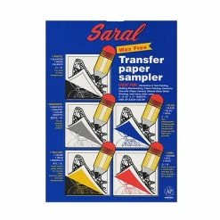 Budget ❤️ Craft Papers Saral Transfer (Tracing) Paper Sampler, 5 Sheets, 8 1/2" X 11", 2/Pack (74663-Pk2) 🥰