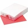 Outlet 🔥 Pacon® White Drawing Paper Kaleidoscope Colored Copy/Laser Paper, Coral Red, 24lb, Letter, 500 Sheets ✔️