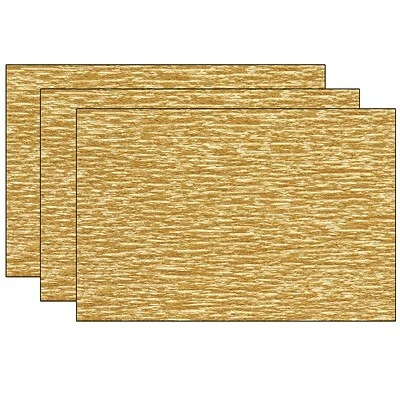 Hot Sale ⭐ Pacon Art Paper & Rolls Lia Griffith™ Extra Fine Crepe Paper, Metallic Gold, 10.7 Sq. Ft. Per Pack, 3 Packs (PACPLG11002-3) 🌟
