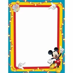 Top 10 🎁 Art Paper & Rolls Eureka® Mickey Mouse Clubhouse® Primary Colors Computer Paper, 8 1/2" X 11" (EU-812117) 🧨