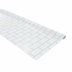 Best Sale 🔔 Art Paper & Rolls Fadeless® Bulletin Board Art Paper, 48" X 50', White Subway Tile (PAC57505) 👍