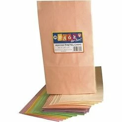 Cheap 🤩 Hygloss Craft Bags, Pastel Assorted ⭐