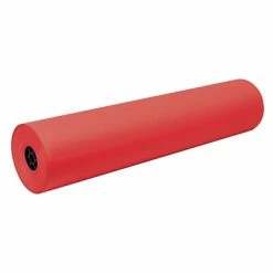 Wholesale 🌟 Art Paper & Rolls Tru-Ray Art Roll, 36" X 500', Festive Red (PAC100601) 🔥