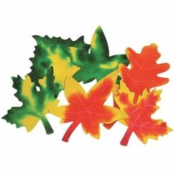 Deals 😍 Edupress Roylco® Craft Papers Roylco® Color Diffusing Paper Shape, Leaves, 9" X 7", 80/pkg 🎁