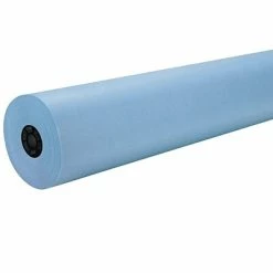 Cheapest 🥰 Art Paper & Rolls Tru-Ray Art Paper Roll, 36" X 500', Sky Blue (PAC100595) 🎁