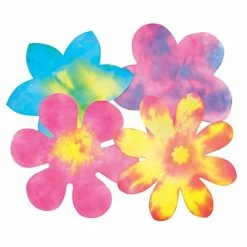 Budget ✔️ Roylco® Craft Papers Roylco Color Diffusing Paper Flowers, 9-Inch, 80 Sheets (R-2440) 👍