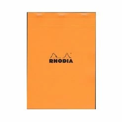 Cheap 🎉 Craft Papers Rhodia Classic French Paper Pads Graph 8 1/4 In. X 11 3/4 In. Orange [Pack Of 3] (3PK-18200) 🥰