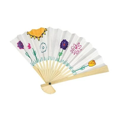 Buy 👏 Art Paper & Rolls Color-Me™ Paper Fans, 24/Pack 🥰
