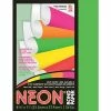 Cheapest 🥰 Art Paper & Rolls Pacon Neon Paper, 8-1/2" X 11", Green, 100 Sheets/Pack (104317) 🎁