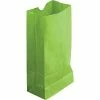 Flash Sale 🧨 Hygloss Craft Bags, Gusseted Flat Bottom, 6" X 3.5" X 11", Lime Green, Pack Of 50 (HYG66519) 🎁