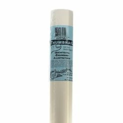 Deals ✨ Borden & Riley Art Paper & Rolls Borden And Riley Sun-Glo Thumbnail Sketch Paper Rolls White 8 Lb. 18 In. X 20 Yd. Roll (35WR182000) ⌛