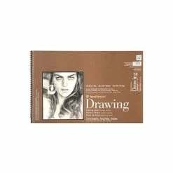 Outlet 😍 Art Paper & Rolls Strathmore 400 Series Drawing Paper Pad 12 In. X 18 In. (400-6-1) 🔥
