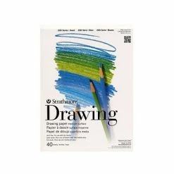 Buy 👍 Art Paper & Rolls Strathmore Student Art Drawing Paper Pad 11 In. X 14 In. [Pack Of 3] (3PK-25-011-1) 🎉