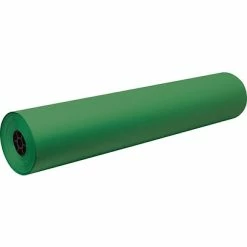 Wholesale 🤩 Pacon® White Drawing Paper Decorol Flame Retardant Paper Roll, 36" X 1,000', Festive Green (P101202) 🧨