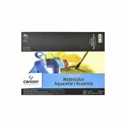 Promo ✔️ Craft Papers Canson Montval Watercolor Paper, 15 In. X 20 In., Pad Of 12 140 Lb. Cold Press (100511053) 💯