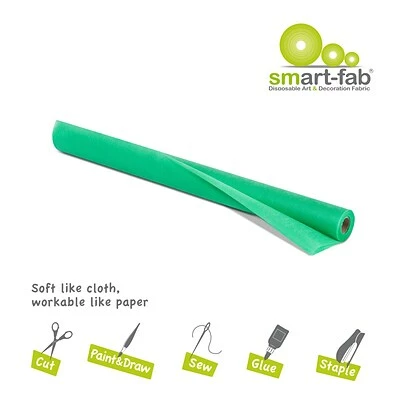 Budget 🥰 Art Paper & Rolls Smart-Fab® Fabric Roll, 24" X 18', Grass Green 😀 - Image 3