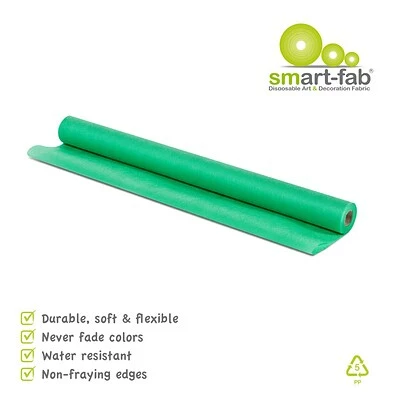 Budget 🥰 Art Paper & Rolls Smart-Fab® Fabric Roll, 24" X 18', Grass Green 😀 - Image 4
